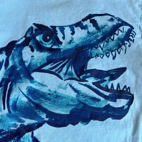 Gymboree Dinosaur Blue Tee S (5-6) - Picture 5 of 9